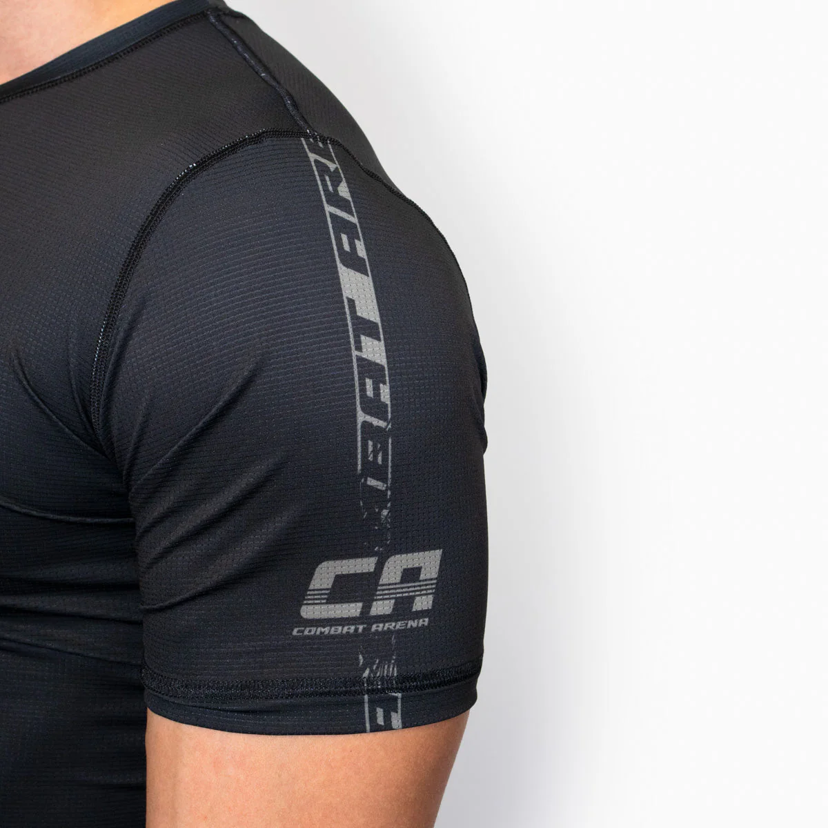 T-shirt de compressão Combat Arena Power Camisa de mangas curtas  - Image 8