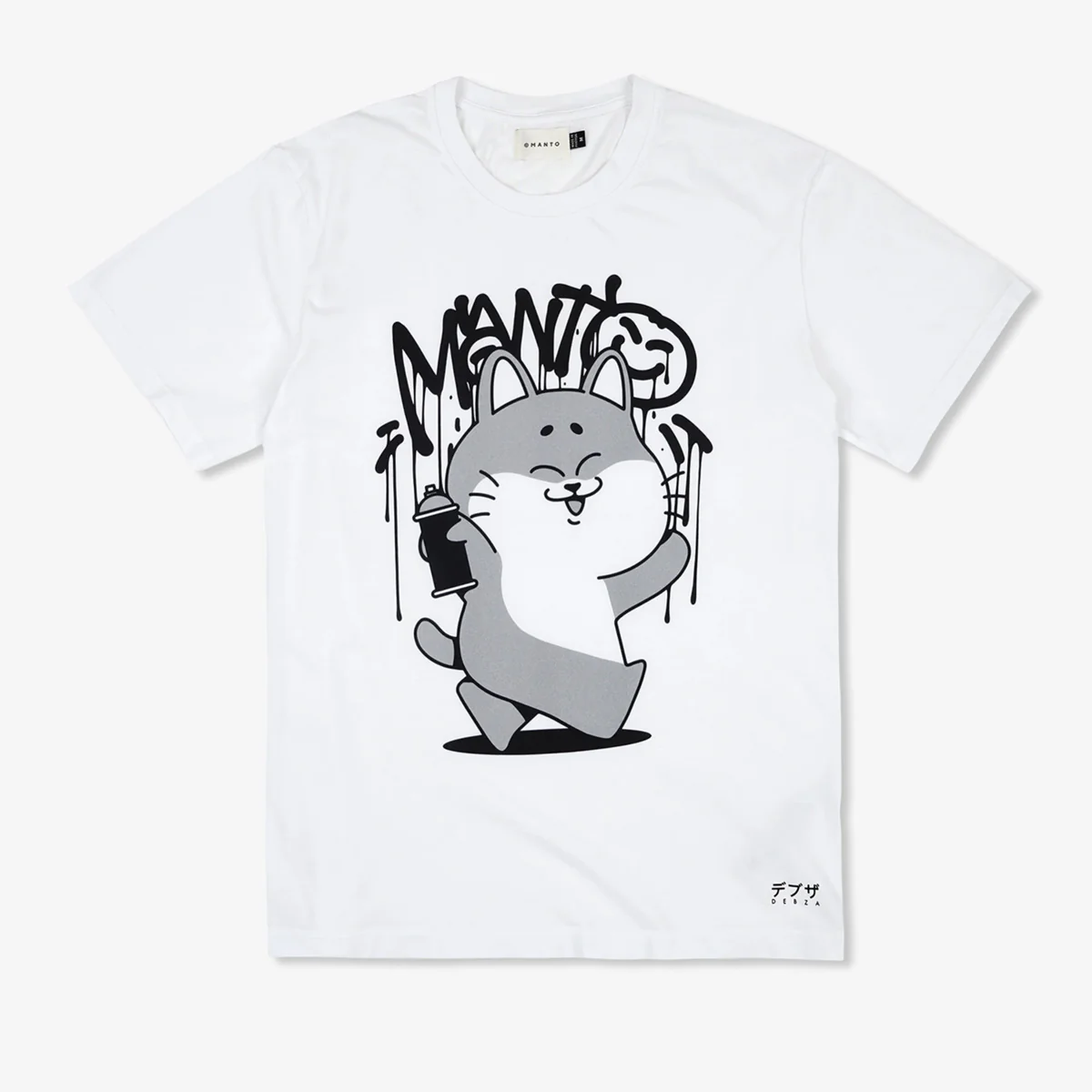 T-shirt Manto Debza branco 