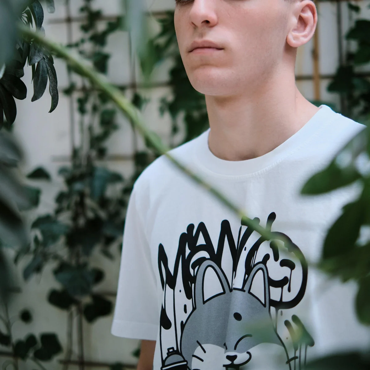T-shirt Manto Debza branco  - Image 5