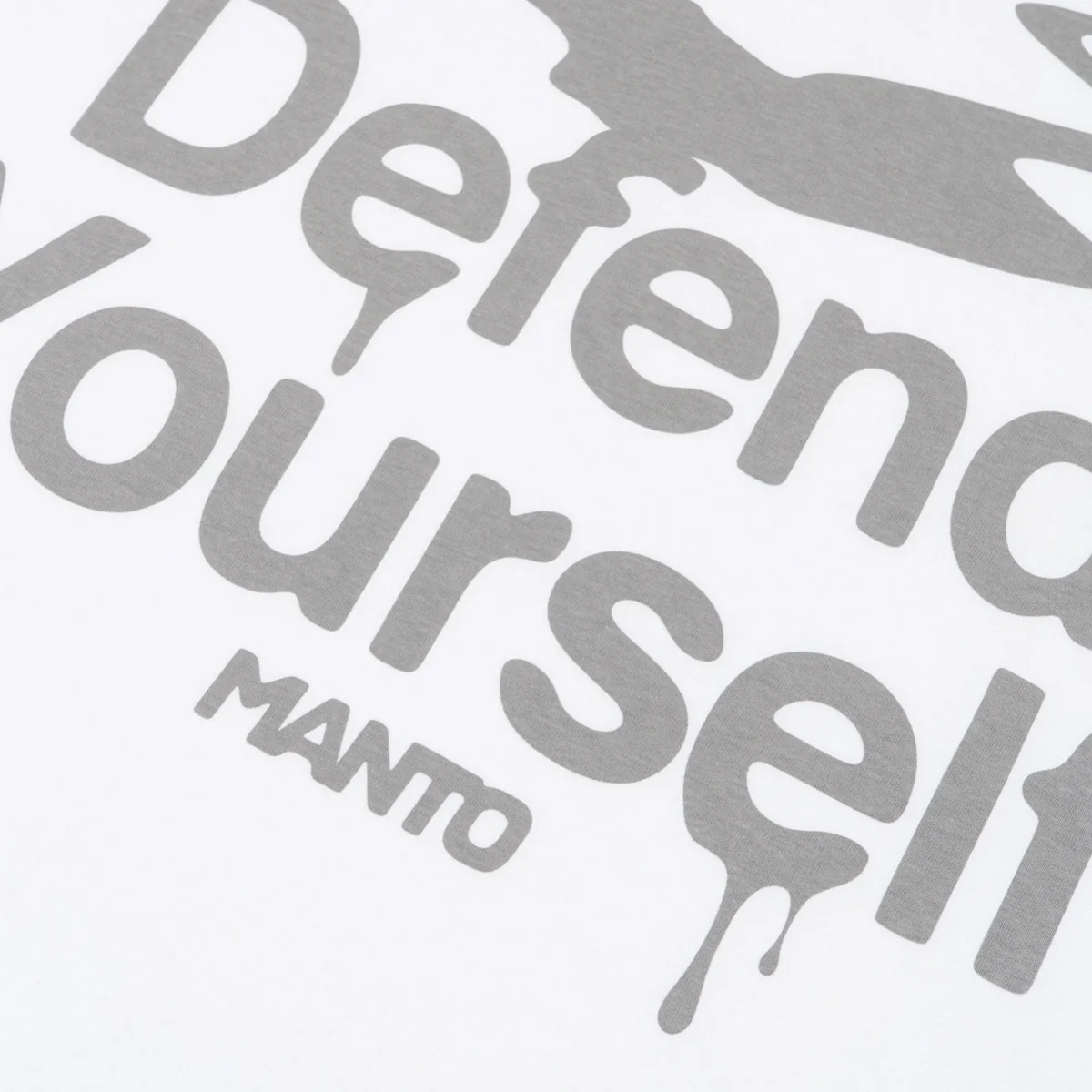 T-shirt Manto Drip branco  - Image 3