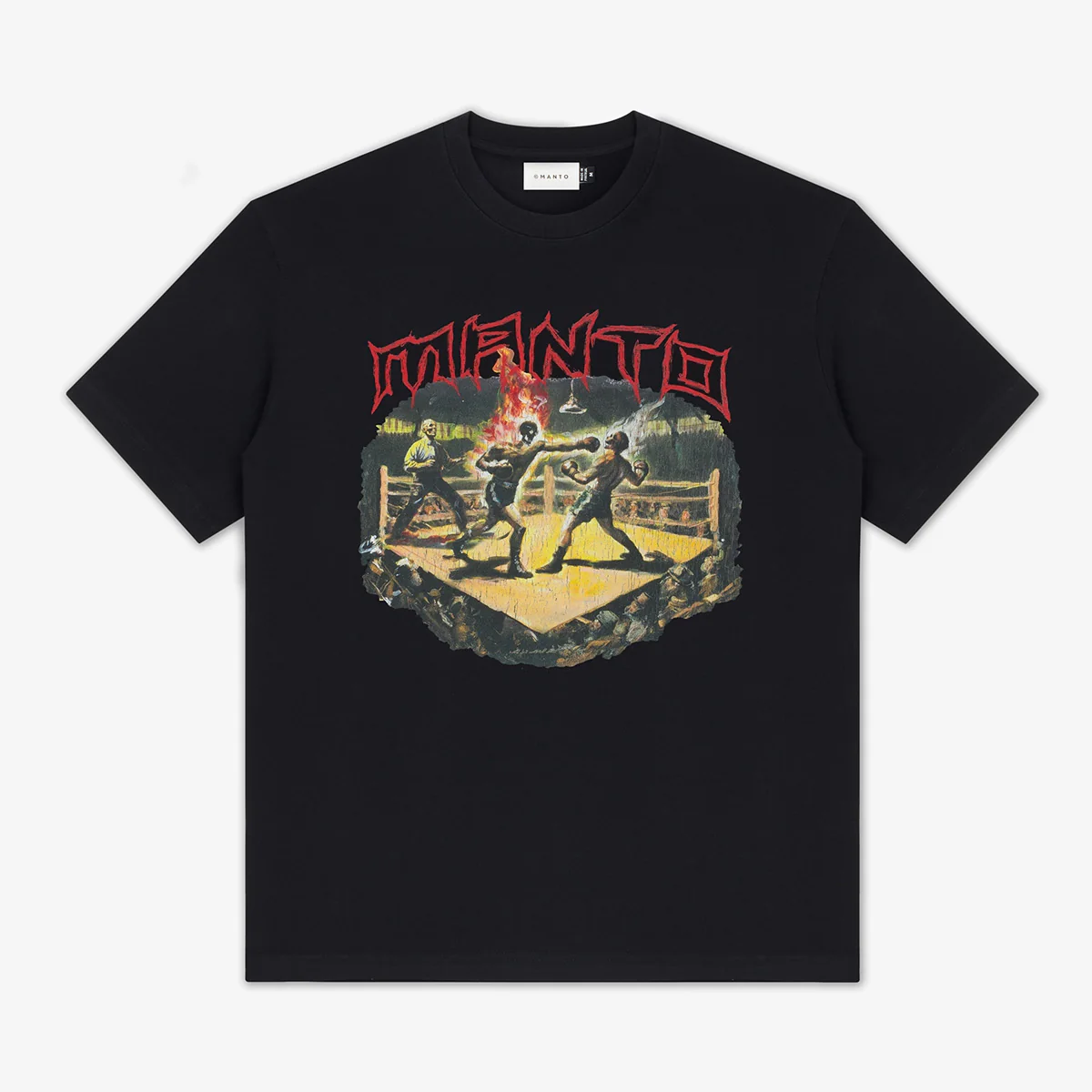 T-shirt Manto Ghost Fighter Preto 