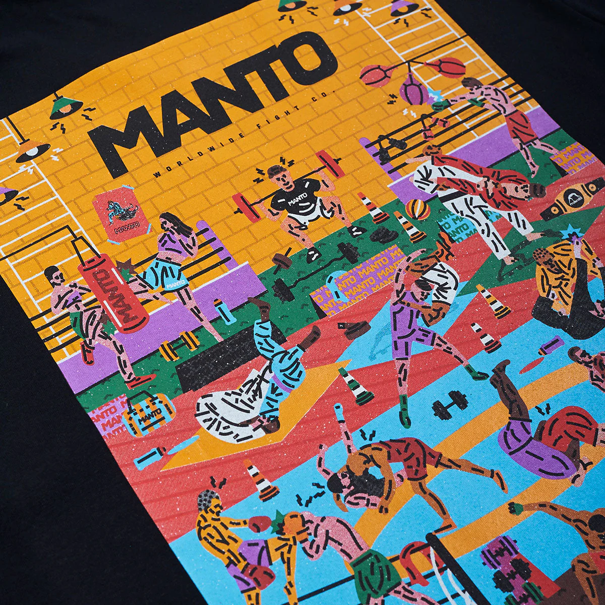 T-shirt Manto Gym 2.0 Preto  - Image 5