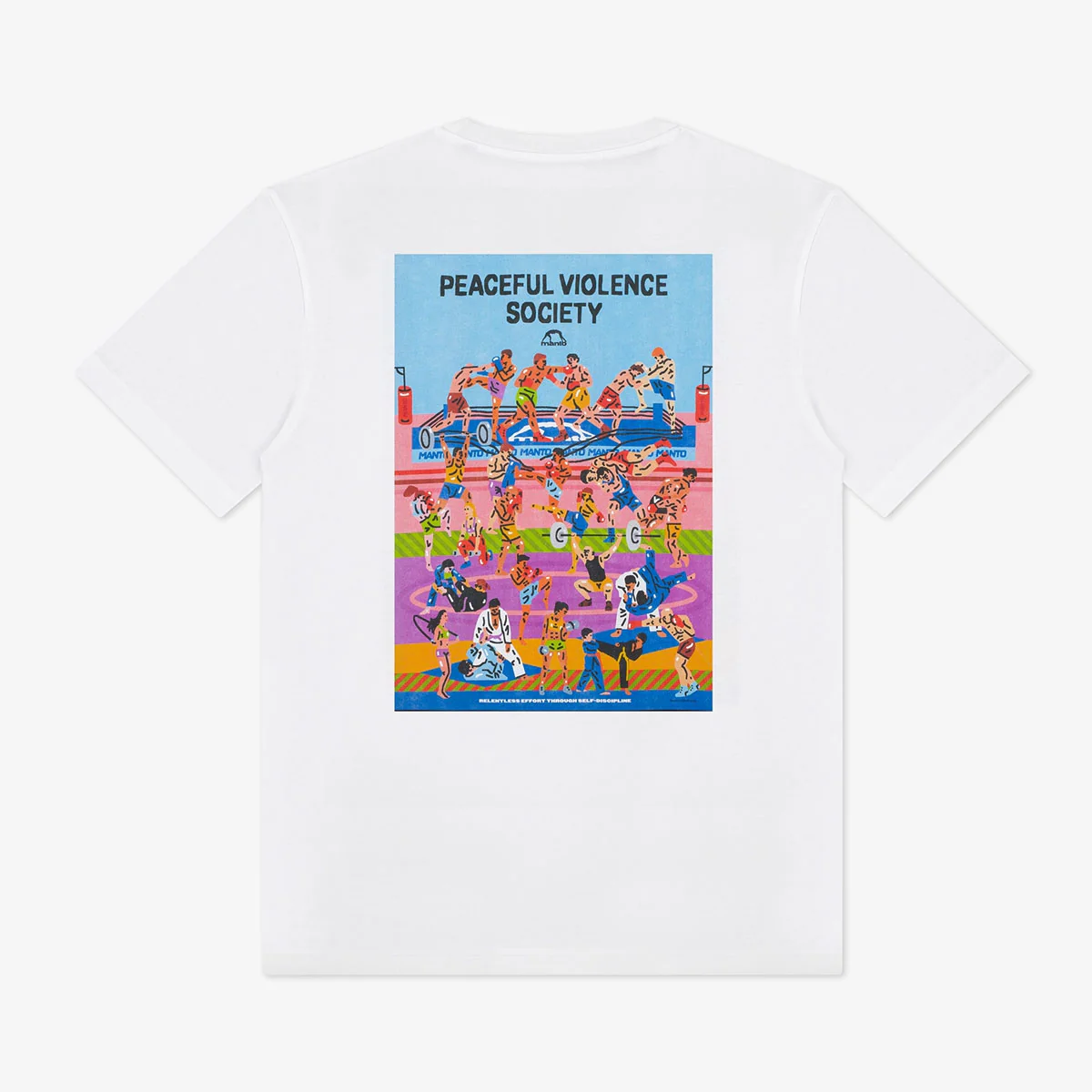 T-shirt Manto Gym 3.0 Branco 