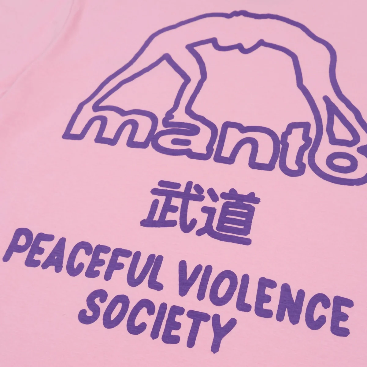 T-shirt Manto Society 25 rosa - Image 3