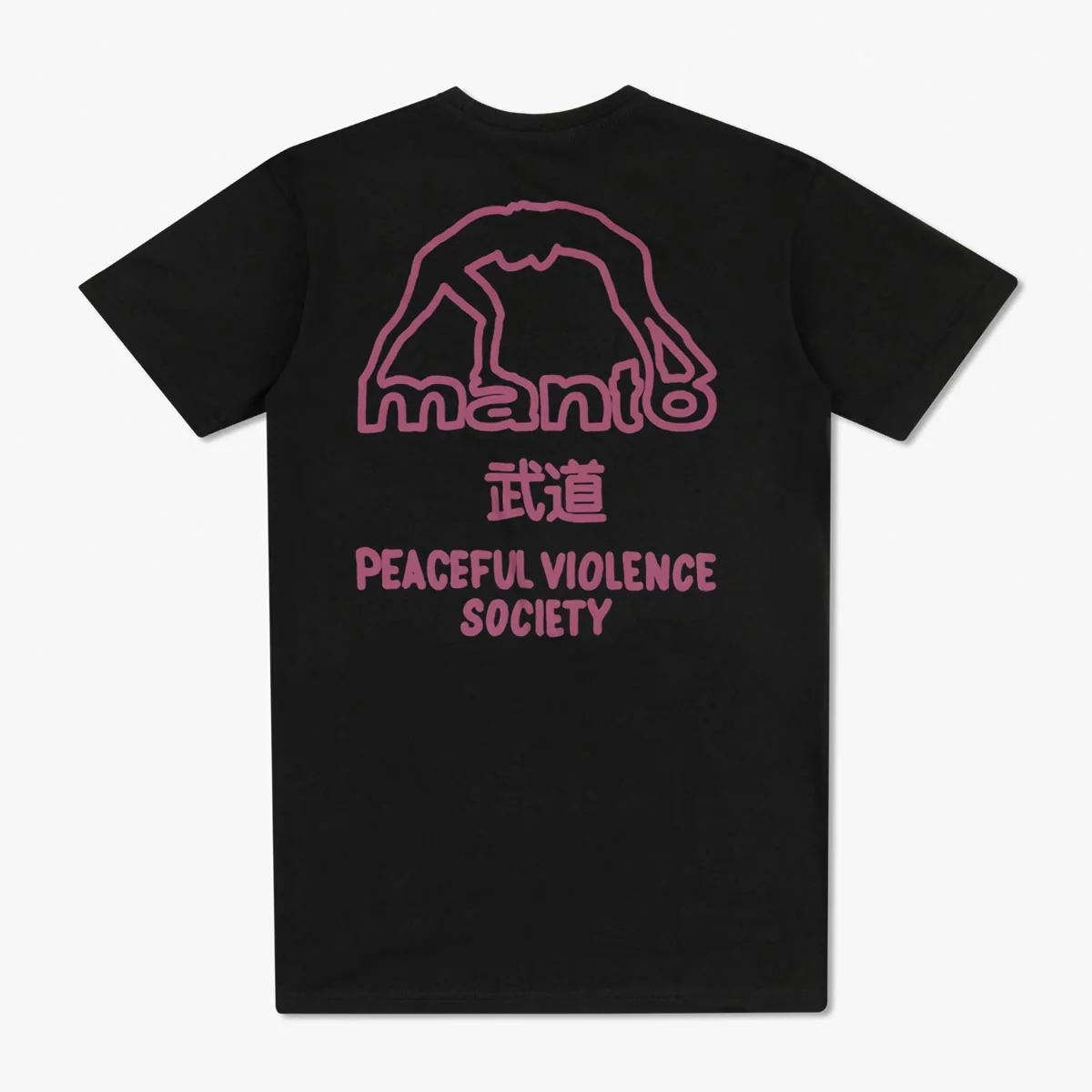T-shirt Manto SOCIETY 25 Preto 