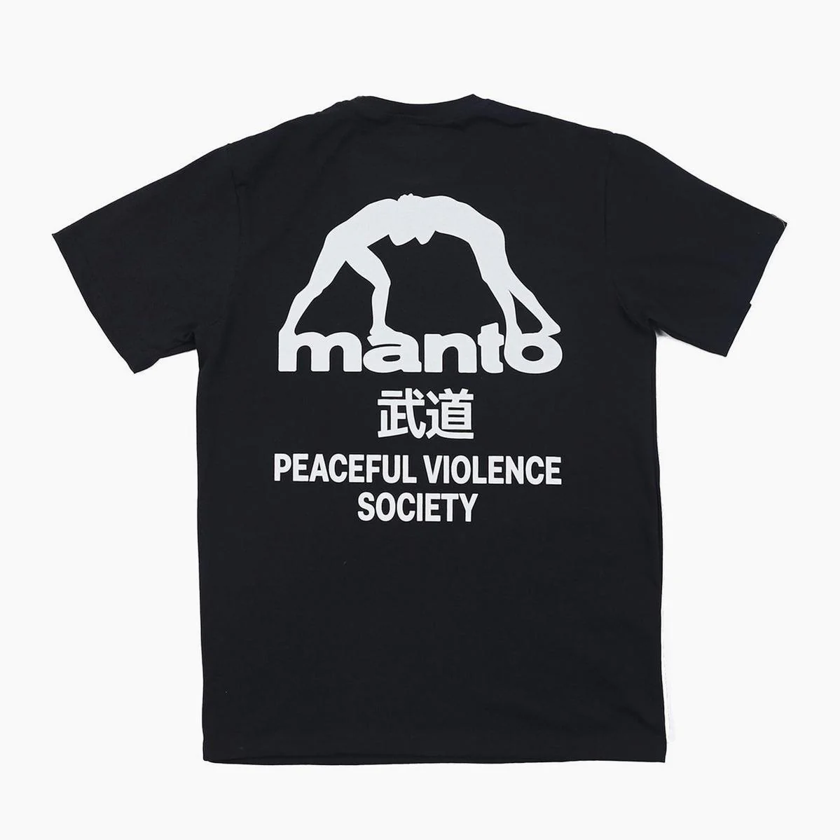 T-shirt Manto SOCIETY Preto-branco 