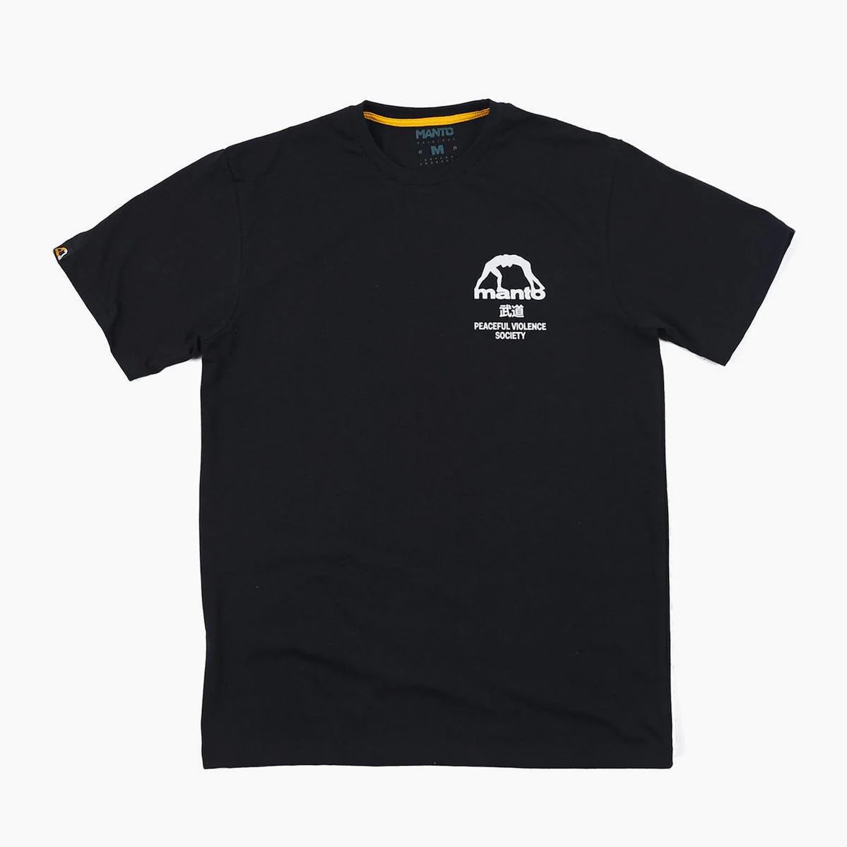 T-shirt Manto SOCIETY Preto-branco  - Image 2