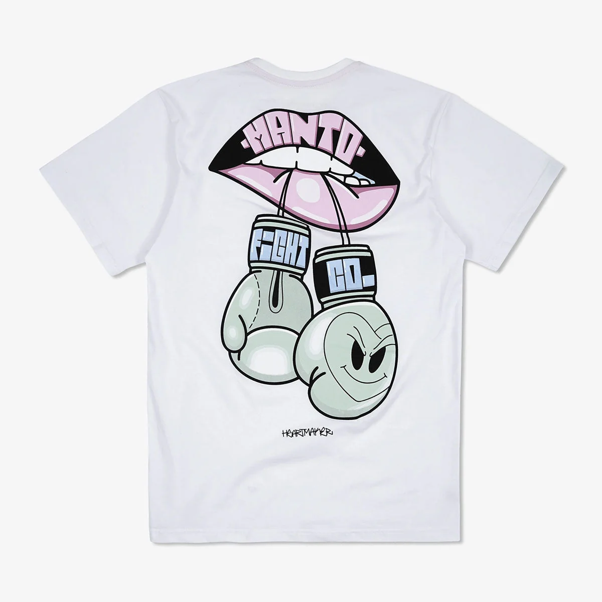 T-shirt Manto x KTOF Gloves Branco 