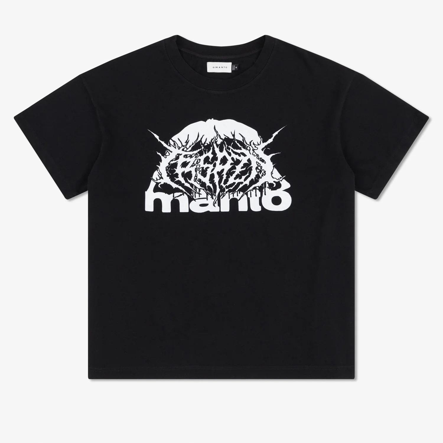 T-shirt oversize Manto Treasure Zone Preto 