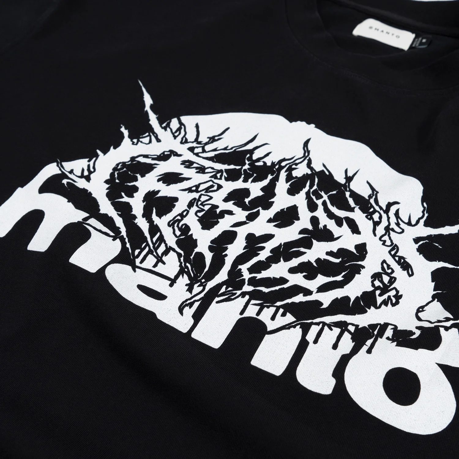 T-shirt oversize Manto Treasure Zone Preto  - Image 3