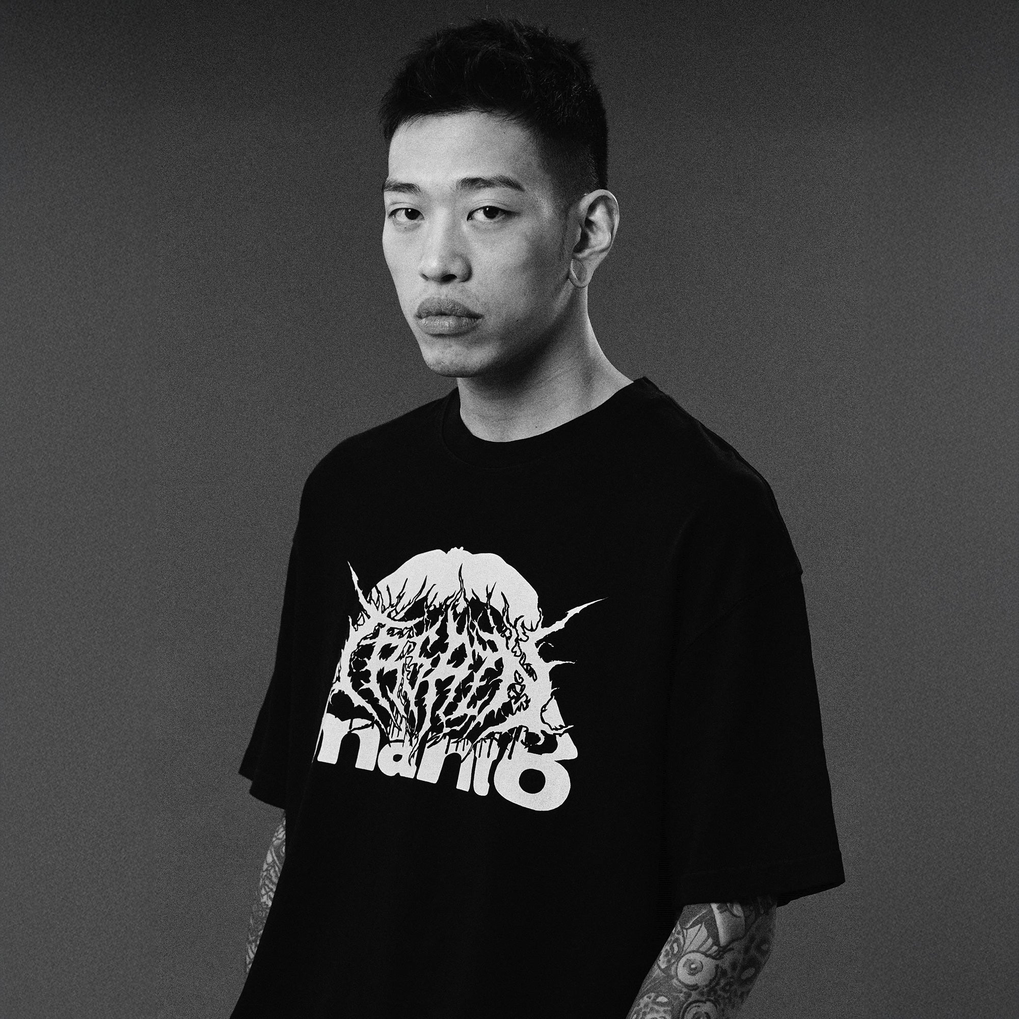 T-shirt oversize Manto Treasure Zone Preto  - Image 5