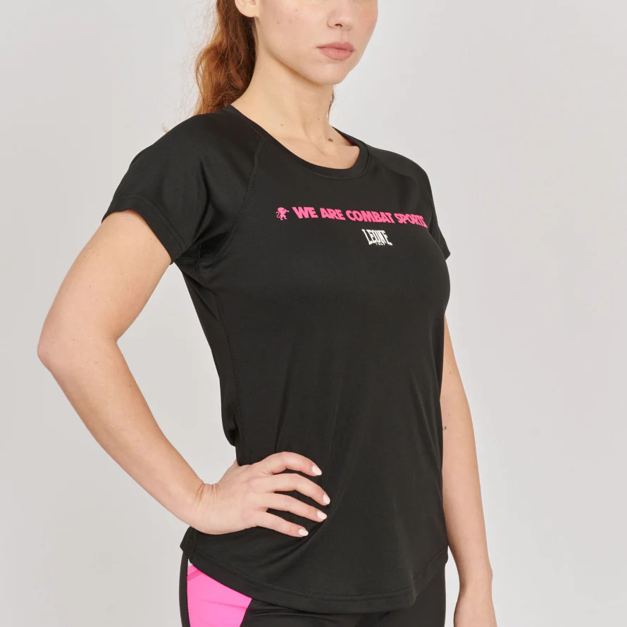 T-shirt mulher Leone Logo Wacs ABX144 