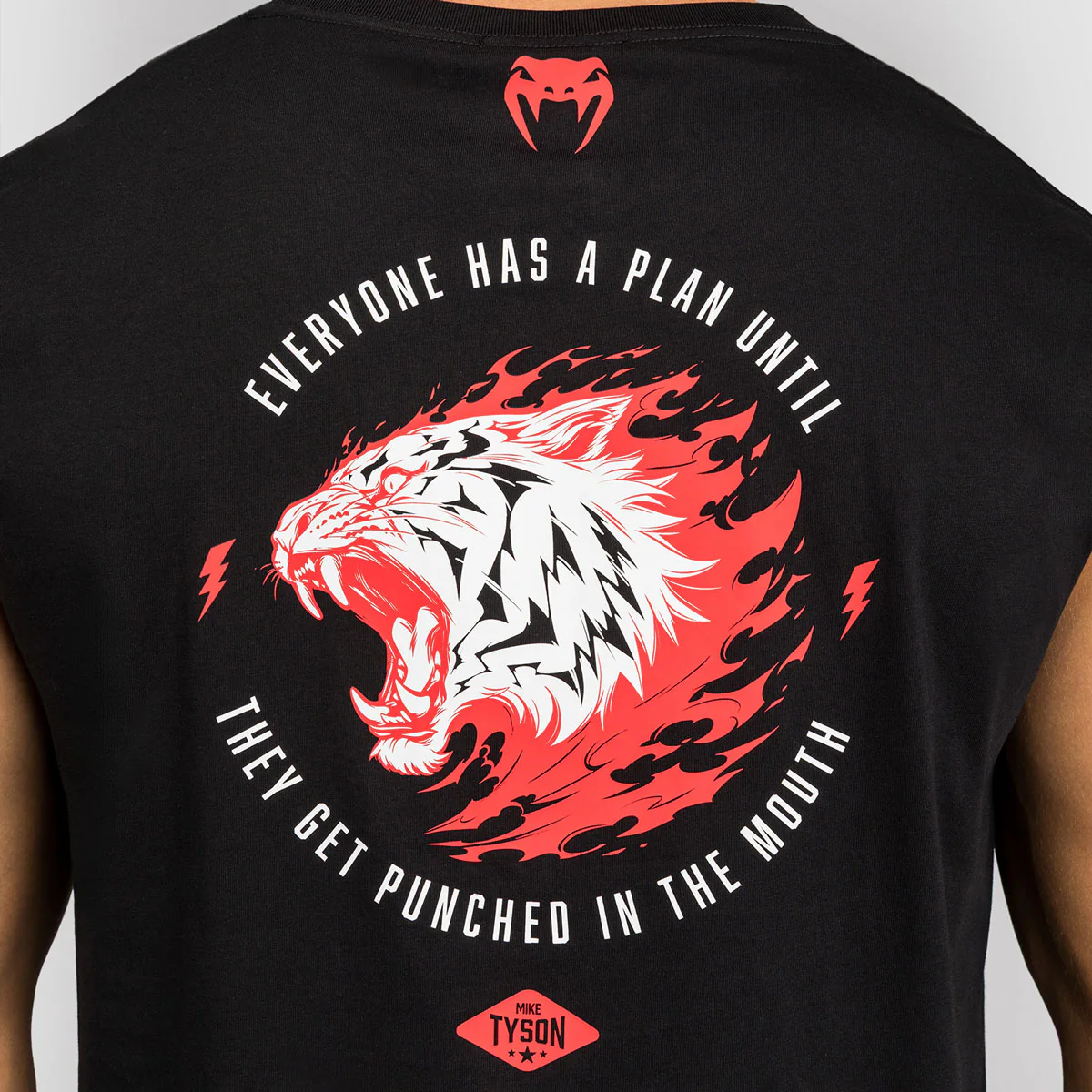 Camiseta sem mangas Venum x Mike Tyson Preto  - Image 5