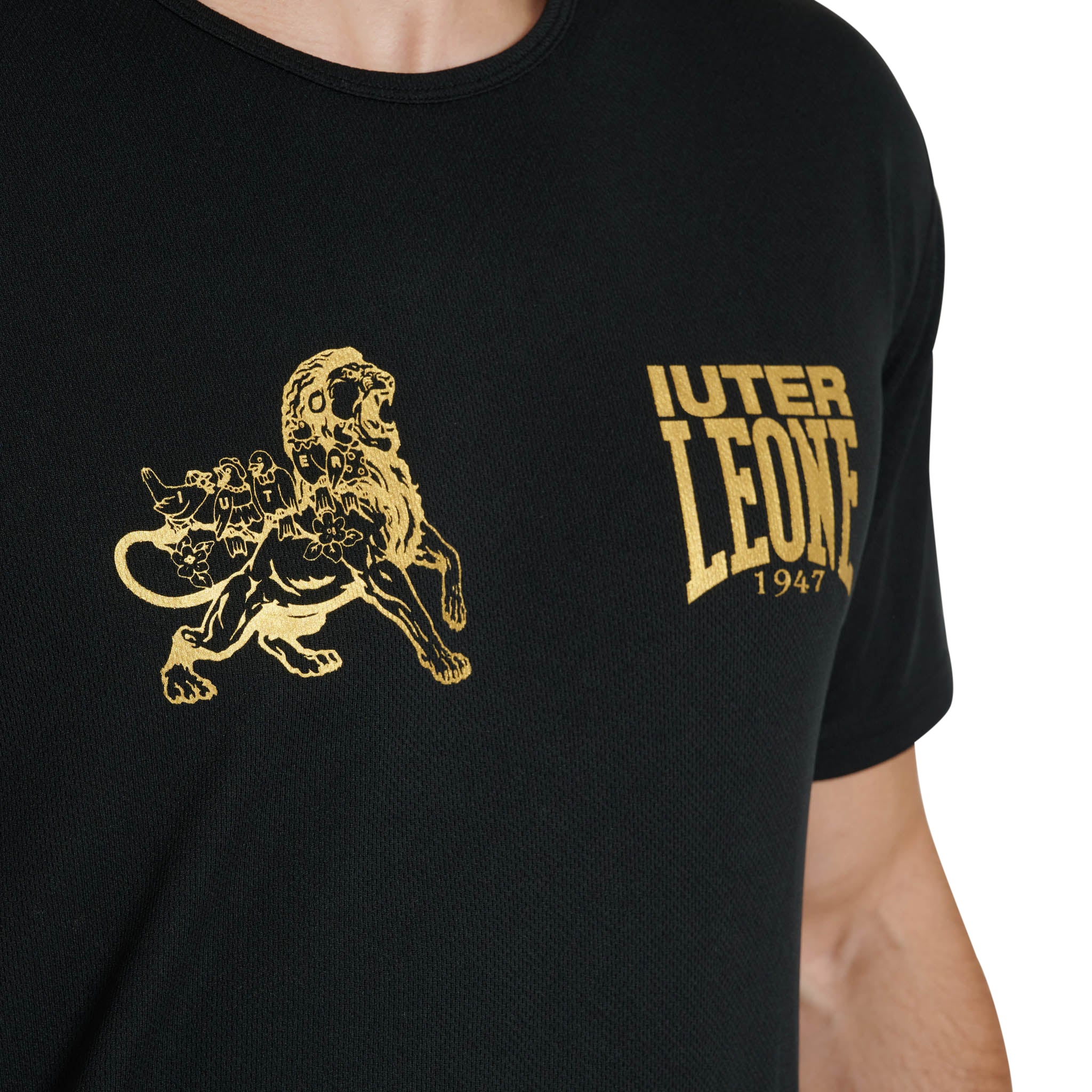 T-shirt técnica Leone IUTER AB03IU Preto  - Image 3