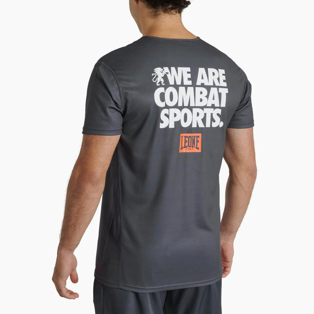 T-shirt técnica Leone Logo Wacs ABX126 Cinzento  - Image 2