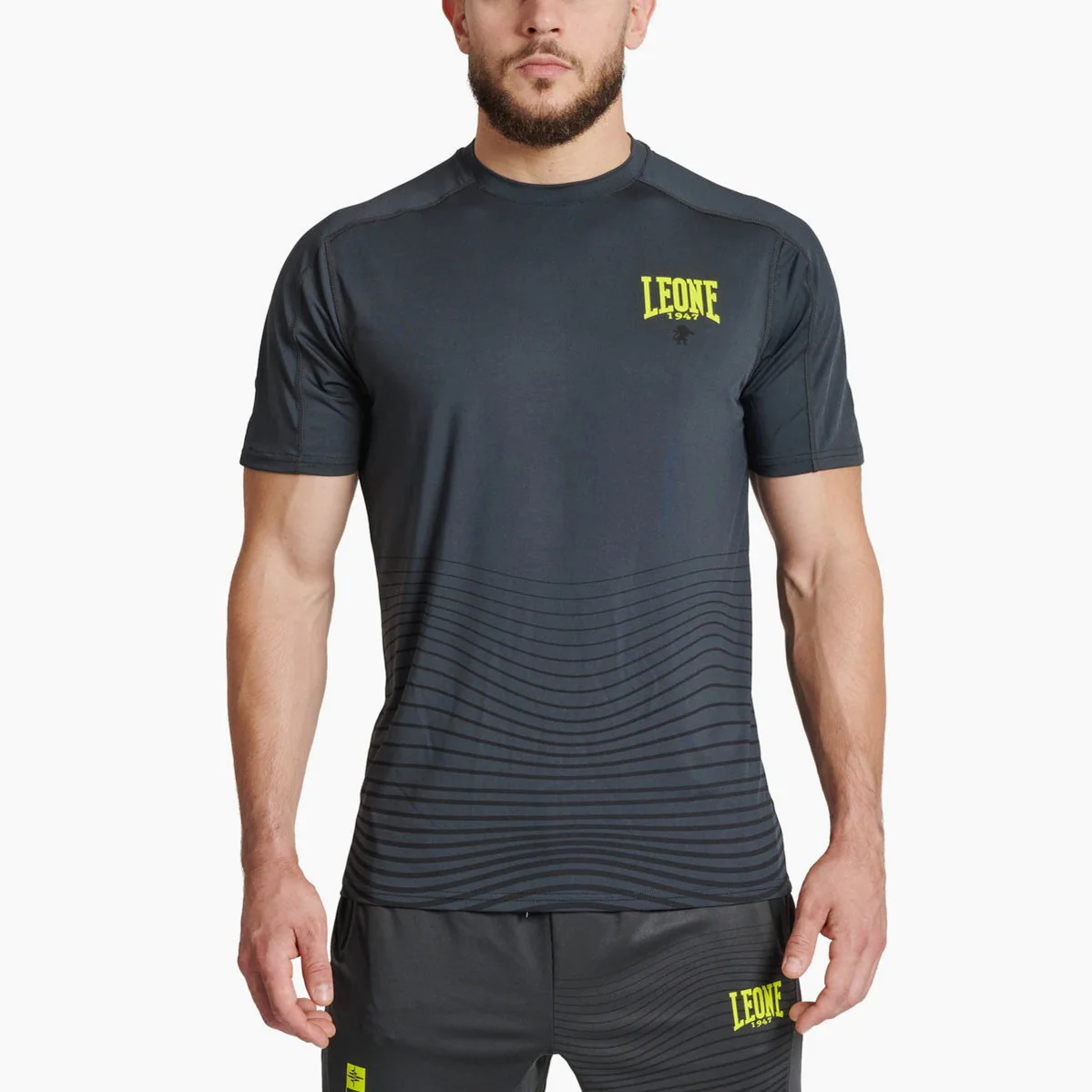 T-shirt técnica Leone Waves AB928 mangas curtas 