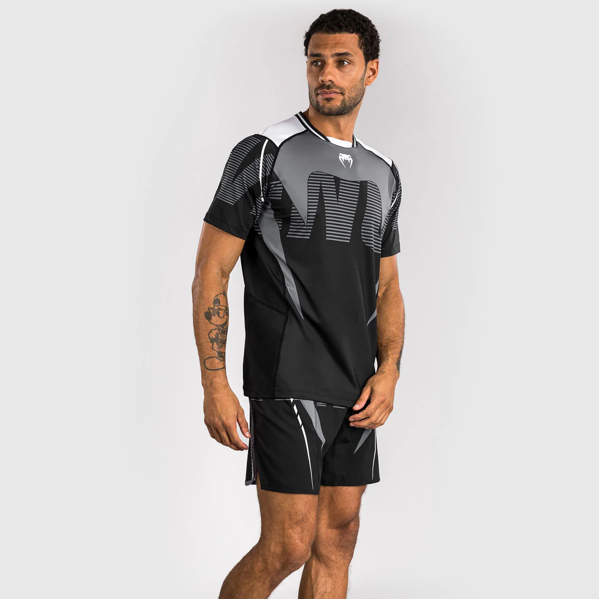 T-shirt Venum Adrenaline Dry Tech Preto-cinza - Image 3