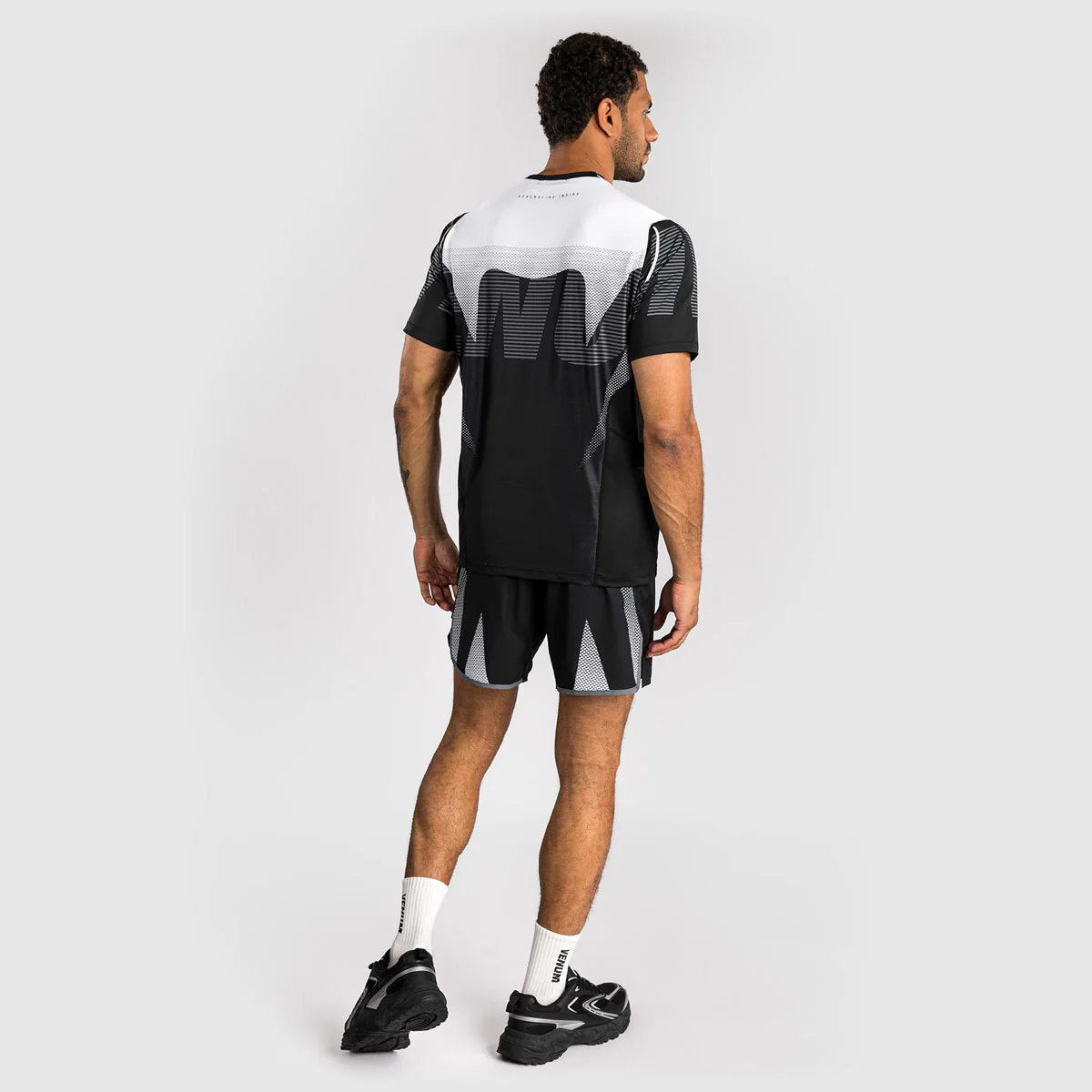 T-shirt Venum Adrenaline Dry Tech Preto-cinza - Image 4