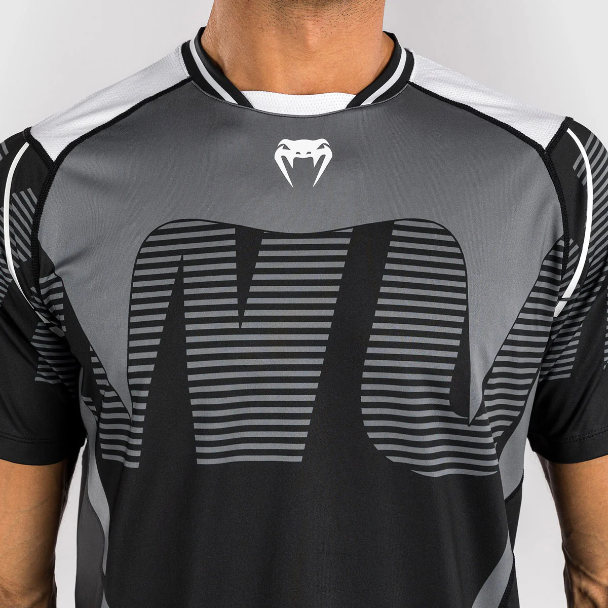 T-shirt Venum Adrenaline Dry Tech Preto-cinza - Image 5