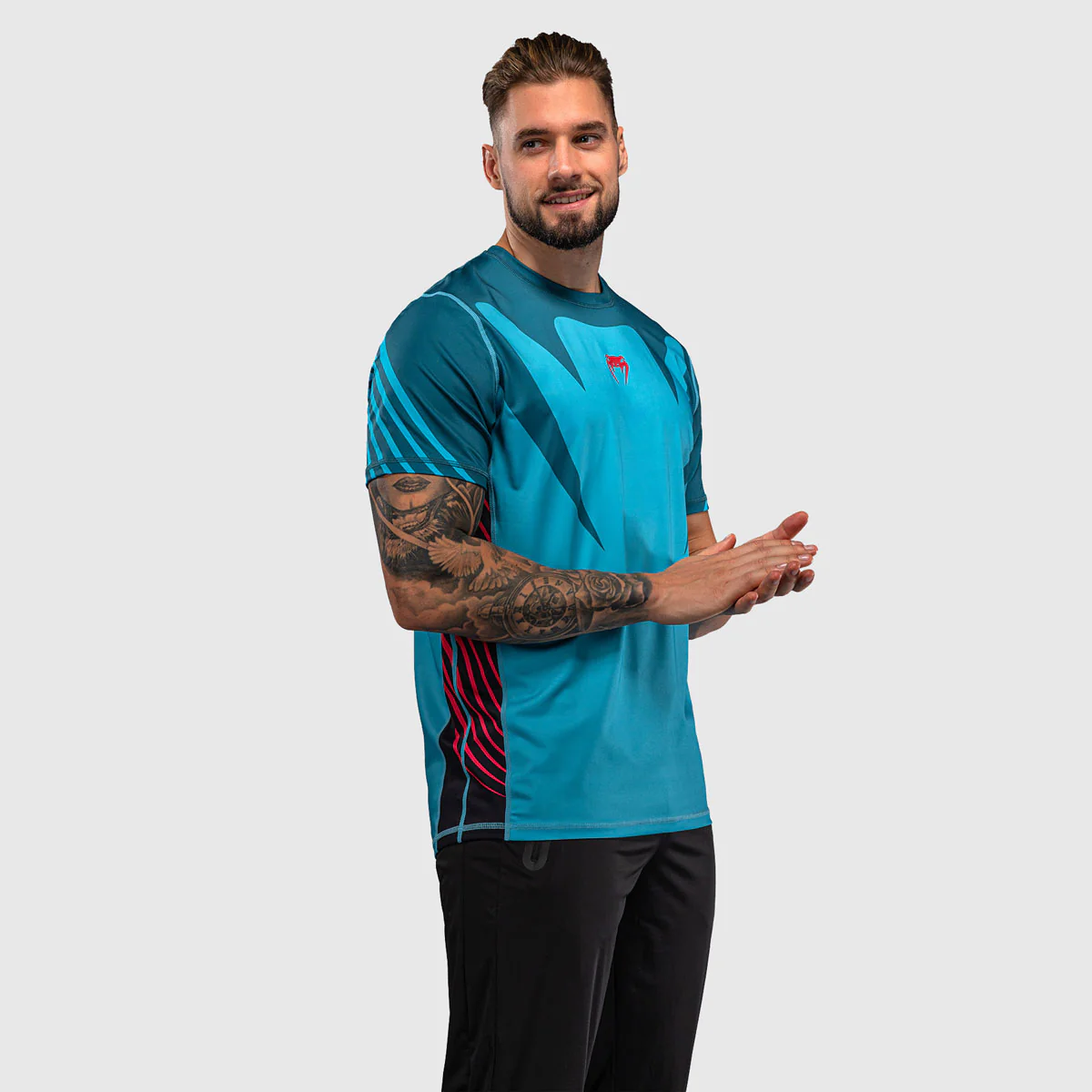 T-shirt Venum Attack 90 Dry Tech Turquesa  - Image 2