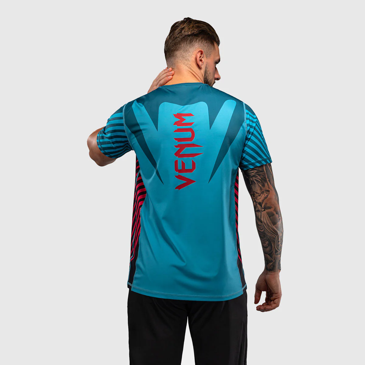 T-shirt Venum Attack 90 Dry Tech Turquesa  - Image 3