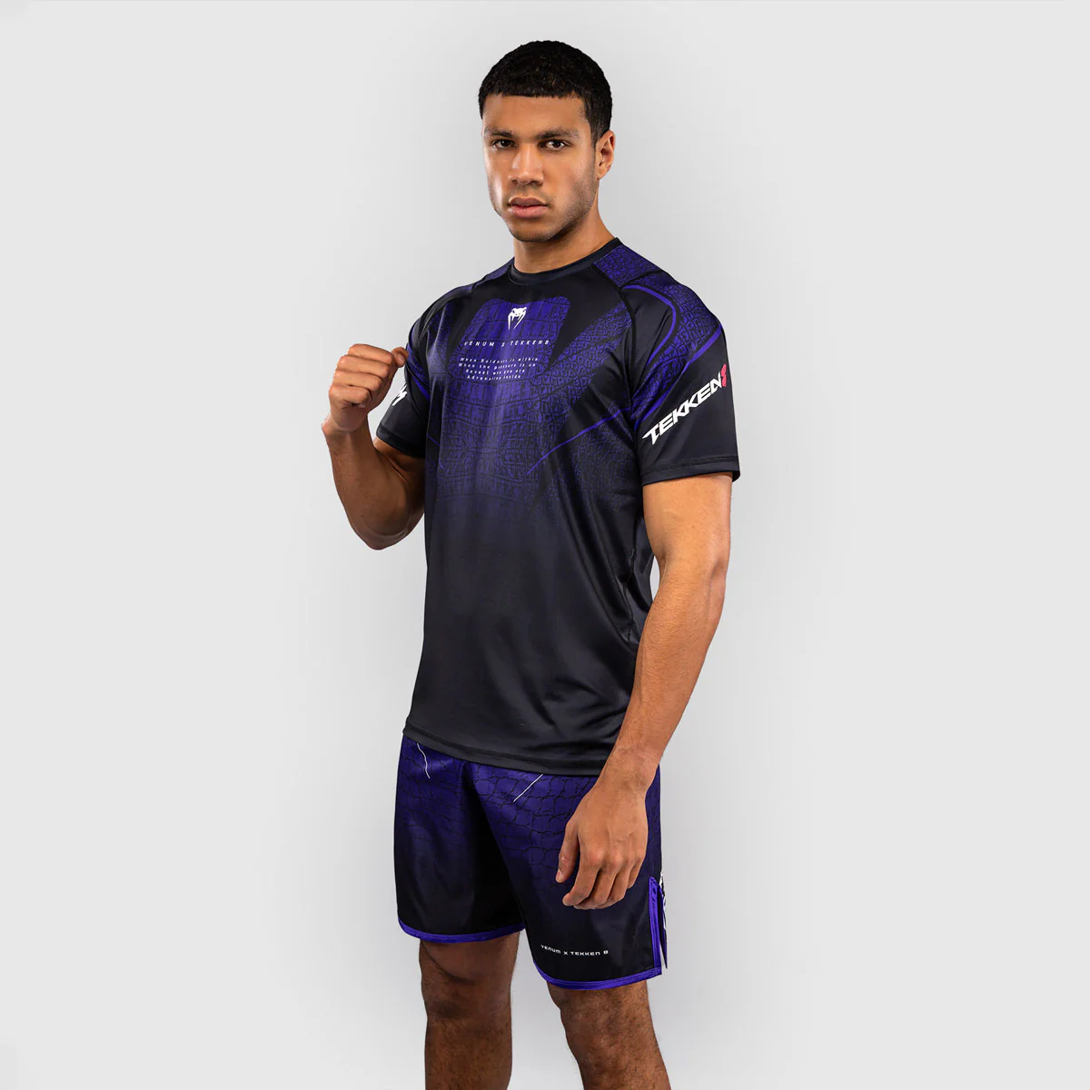 T-shirt Venum Dry Tech Tekken 8 Kazuya Preto-roxo  - Image 2