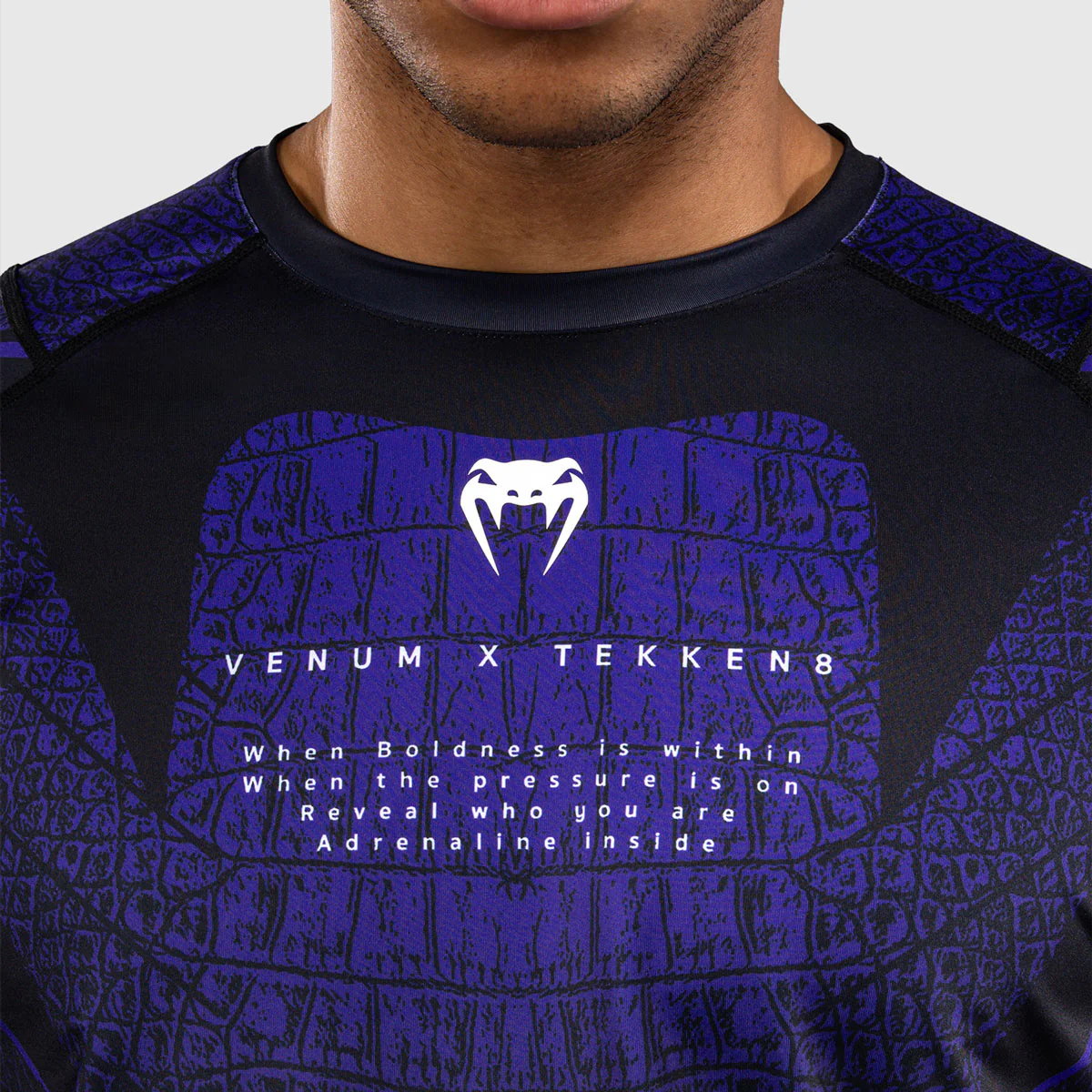 T-shirt Venum Dry Tech Tekken 8 Kazuya Preto-roxo  - Image 5
