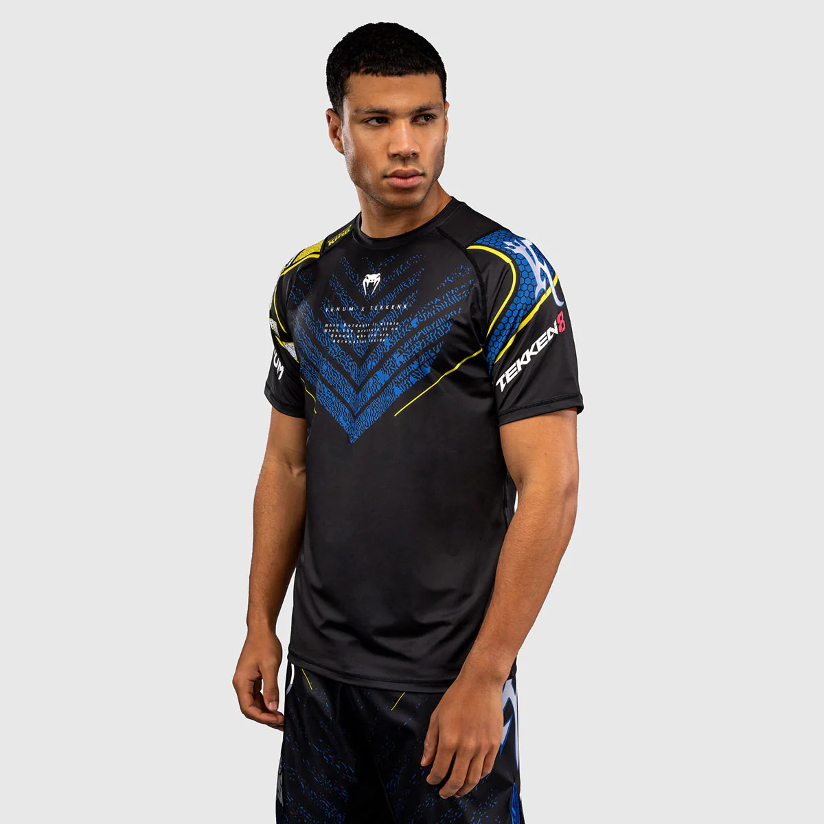 T-shirt Venum Dry Tech Tekken 8 King Preto-amarelo  - Image 2