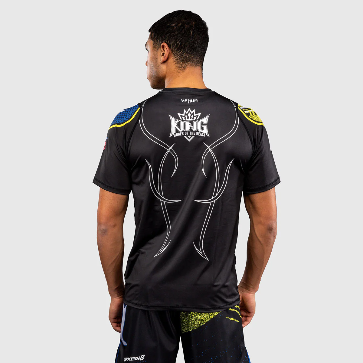 T-shirt Venum Dry Tech Tekken 8 King Preto-amarelo  - Image 4