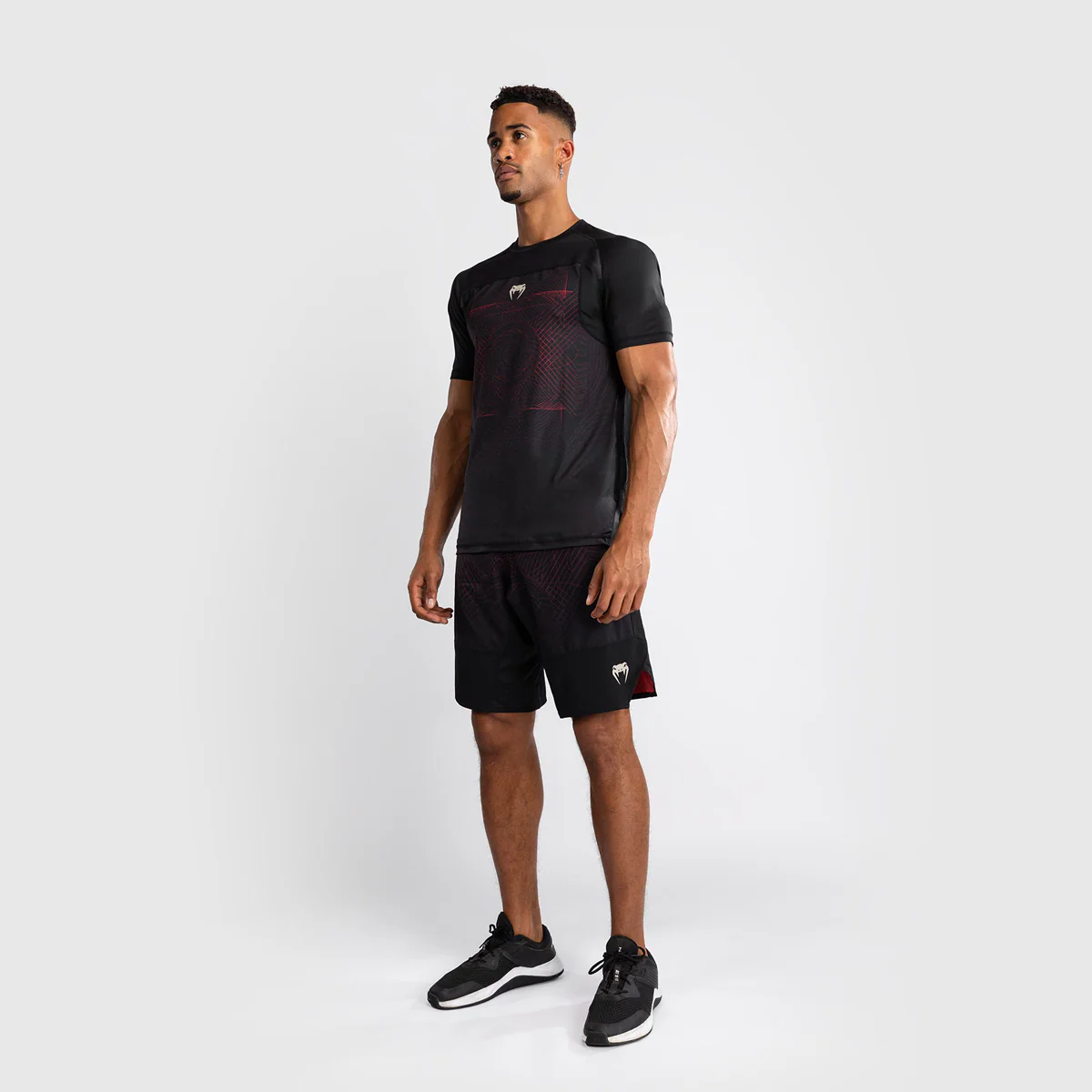 T-shirt Venum G-Fit Air Dry Tech preto vermelho  - Image 5