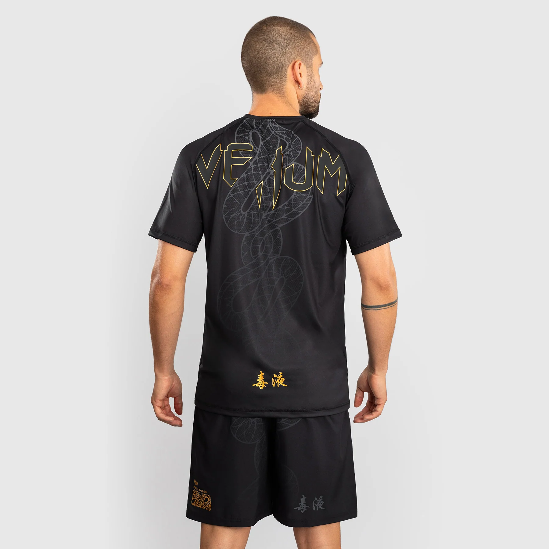 T-shirt Venum Serpenti Dry Tech Preto  - Image 3