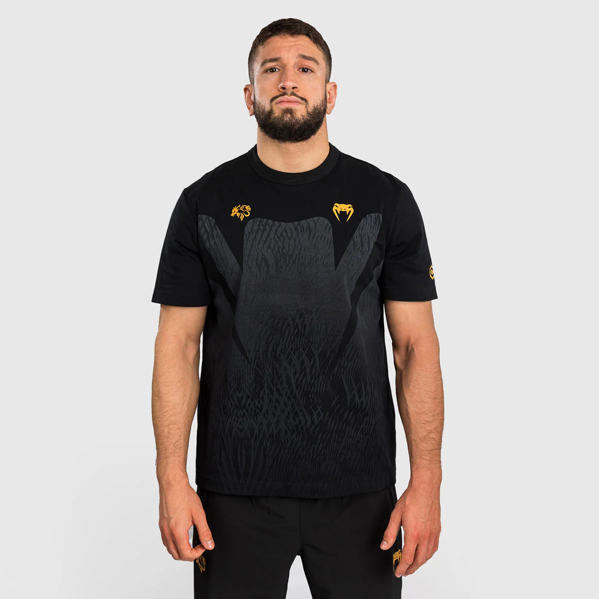 T-shirt Venum x Chimaev Wild Borz Preto 