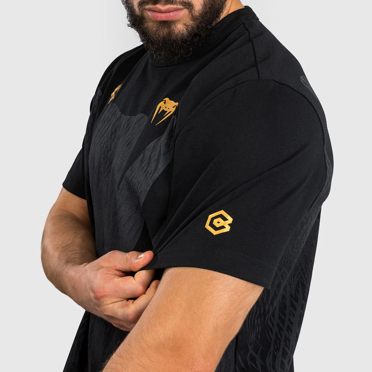 T-shirt Venum x Chimaev Wild Borz Preto  - Image 4