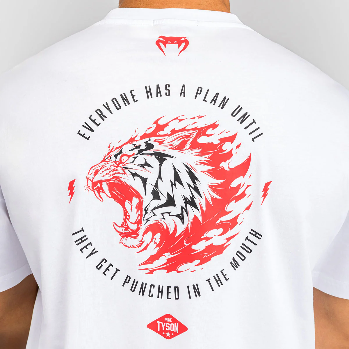 T-shirt Venum x Mike Tyson Tiger Branco  - Image 5