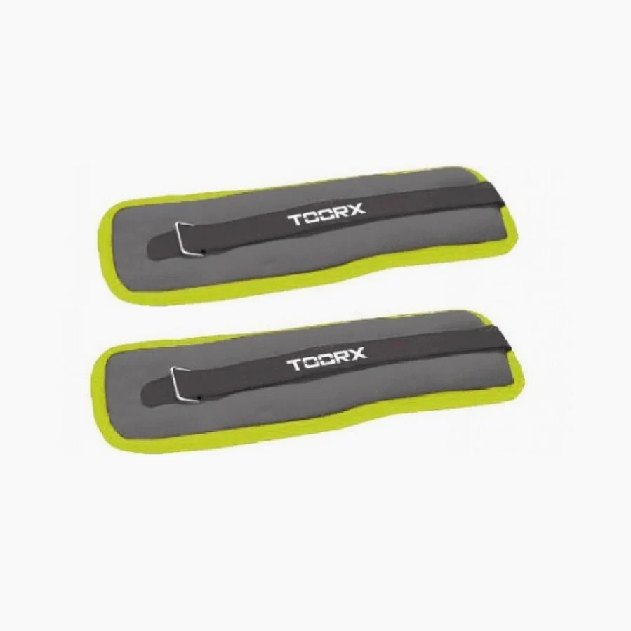 Tornozeleiras de pulso e tornozelo com peso Toorx 0,5 kg x 2 unid 
