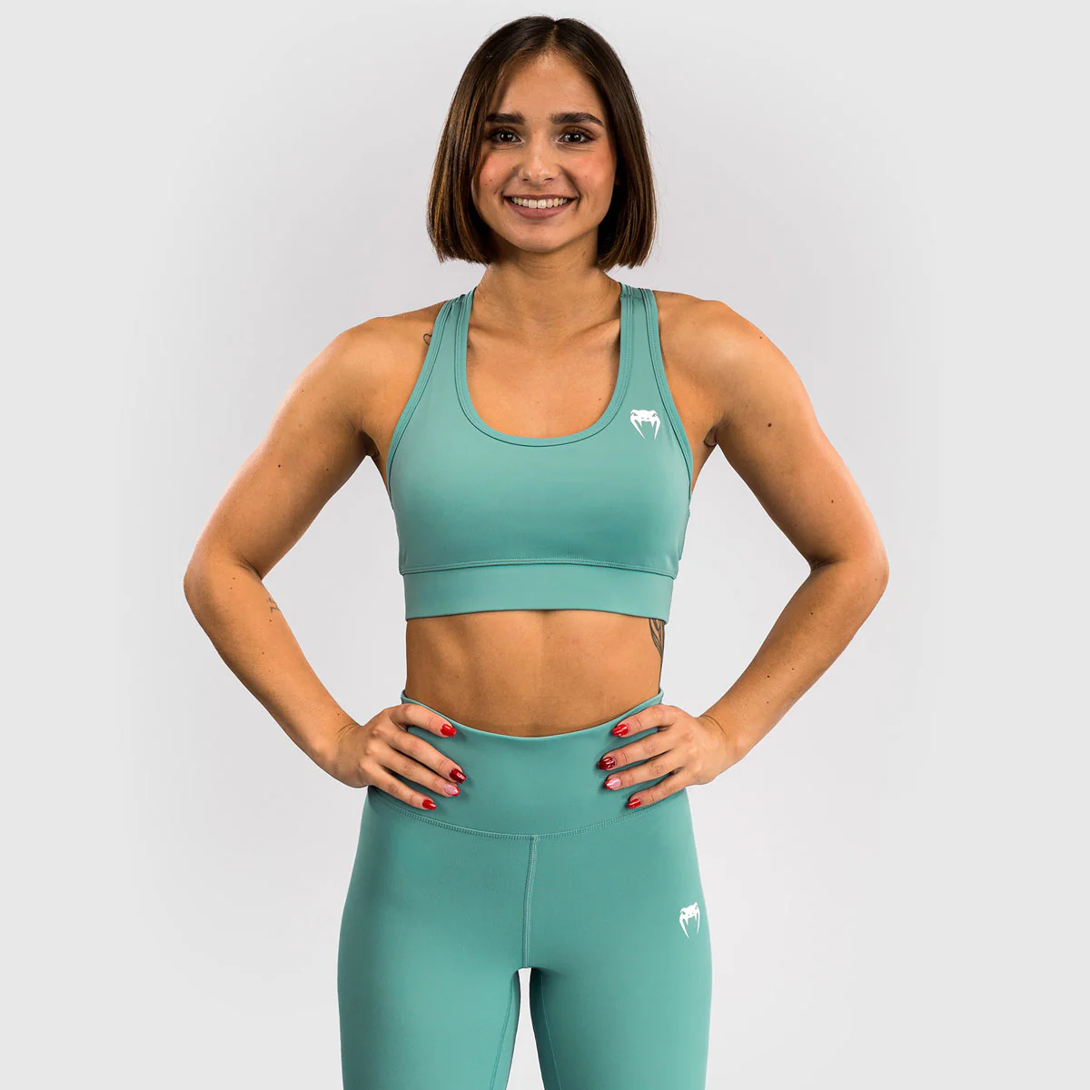 Top Mulher Venum Essential Verde água
